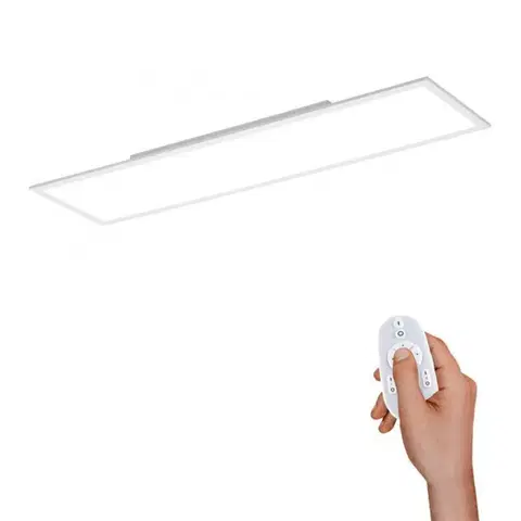 Stropní kancelářská svítidla LEUCHTEN DIREKT is JUST LIGHT LED panel, stropní svítidlo, ploché, 120x30cm, bílé 2700-5000K LD 14533-16