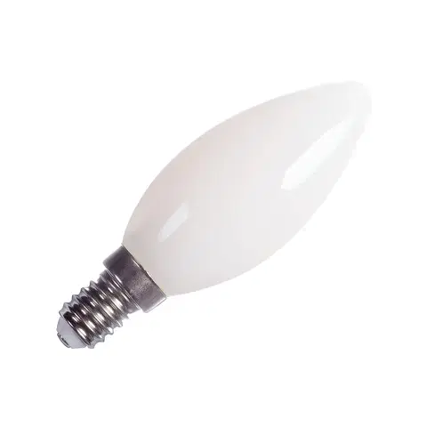 LED žárovky SLV BIG WHITE C35 E14 LED světelný zdroj matný 4,2 W 2700 K CRI 90 320° 1005285