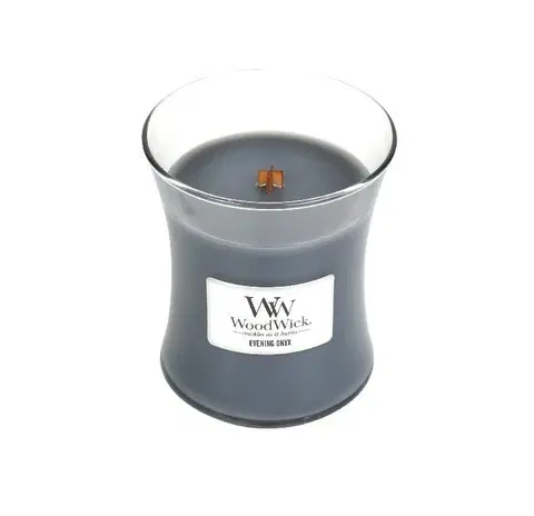 Svíčky Vonná svíčka WoodWick střední - Evening Onyx 9,8 cm x 11,5 cm 275 g