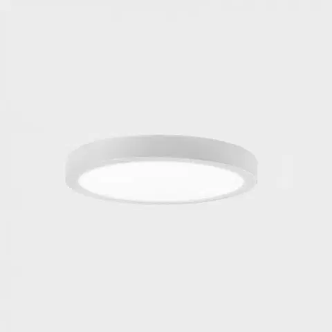 Klasická stropní svítidla KOHL LIGHTING KOHL-Lighting DISC SLIM stropní svítidlo pr. 300 mm bílá 24 W CRI 80 3000K Non-Dimm