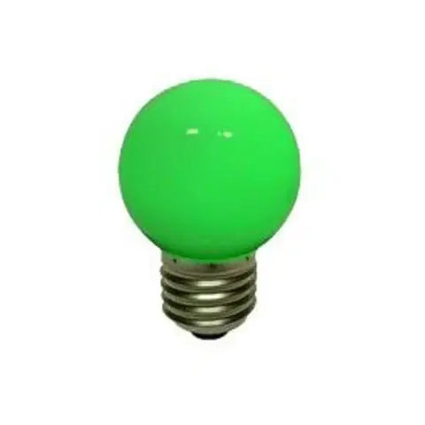 LED žárovky DecoLED LED žárovka, patice E27, zelená