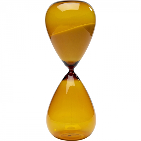 Dekorativní předměty KARE Design Přesýpací hodiny - oranžové, 36cm