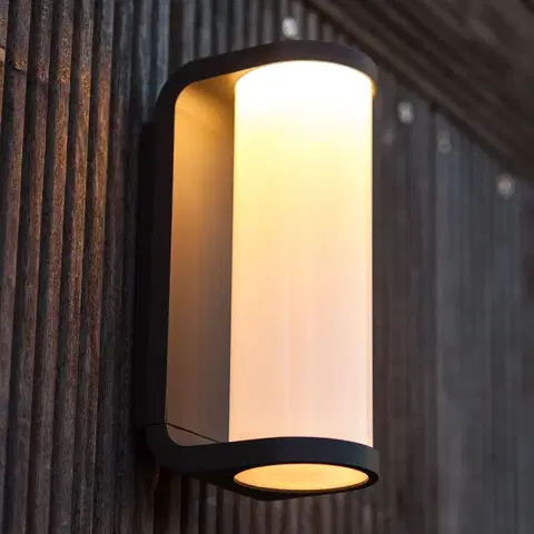 Venkovní nástěnná svítidla LUTEC LED venkovní nástěnné světlo Adalyn