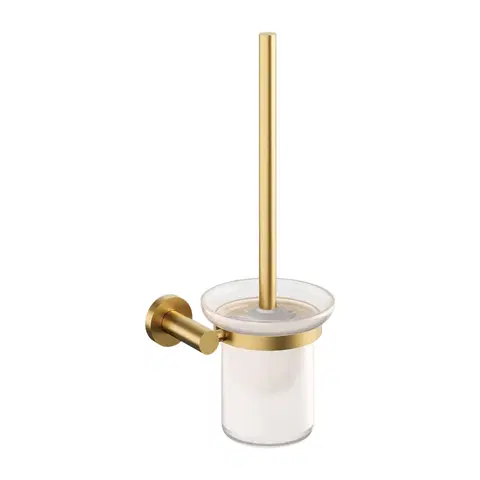 WC štětky OMNIRES MODERN PROJECT WC štětka zlatá kartáčovaná /GLB/ MP60620GLB