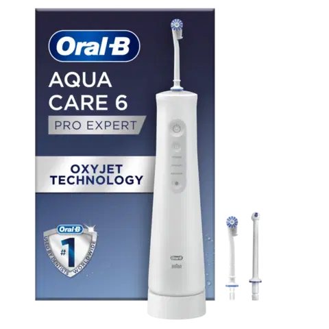 Elektrické zubní kartáčky Oral-B Aquacare 6 Pro Expert ústní sprcha