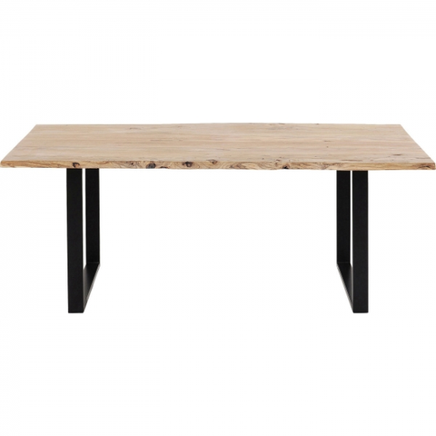 Stoly z masivu KARE Design Stůl Harmony 180×90 cm - černý