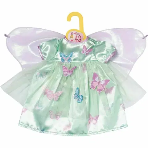 Hračky panenky ZAPF CREATION - Dolly Moda Vílí oblečení s křídly, 43 cm