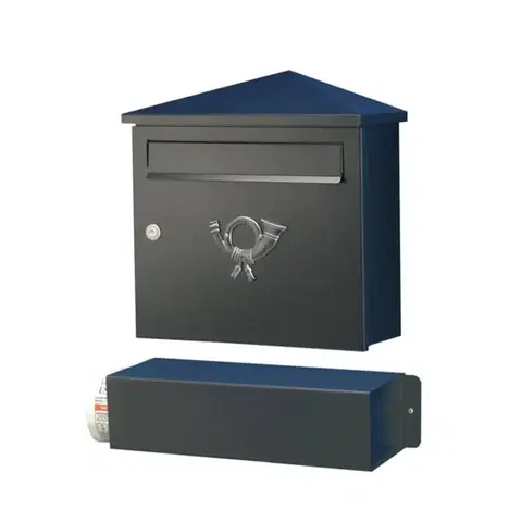 Nástěnné poštovní schránky Heibi Poštovní schránka Lucio černá