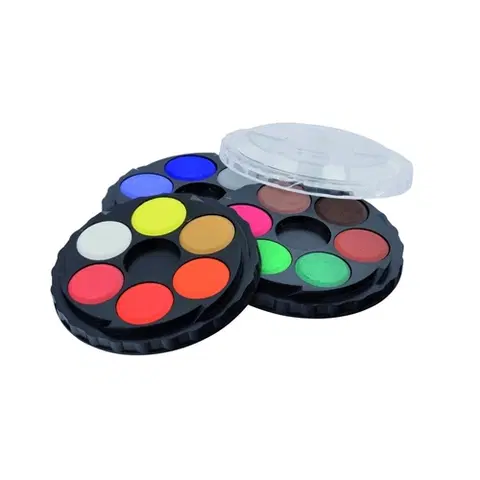 Hračky KOH-I-NOOR - Barvy vodové okrouhlé 18 barev