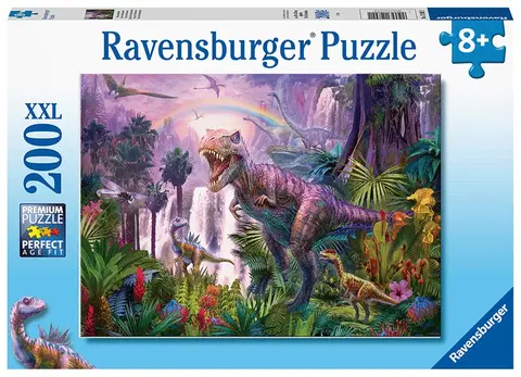 Hračky puzzle RAVENSBURGER - Svět dinosaurů 200 dílků