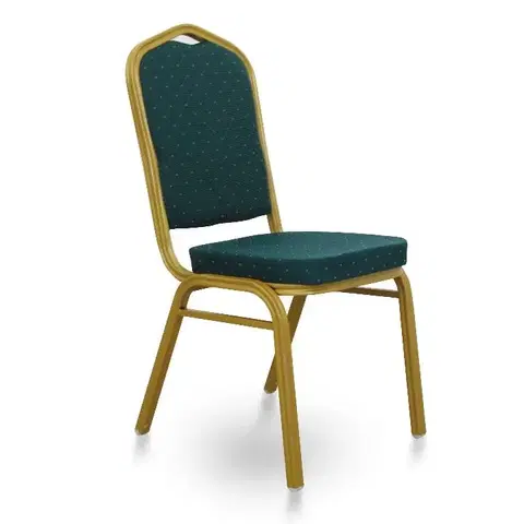 Židle Stohovatelná židle ZINA 2 NEW Tempo Kondela Zelená