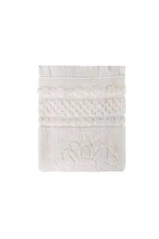 Ručníky L'essentiel Bavlněný ručník Rosi 50x90 cm krémový