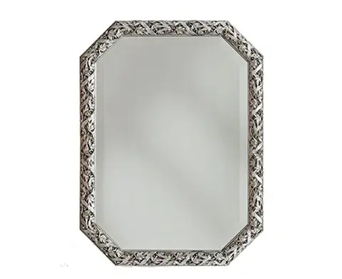 Luxusní a designová zrcadla Estila Luxusní barokní nástěnné zrcadlo Emociones s ozdobným rámem 77cm