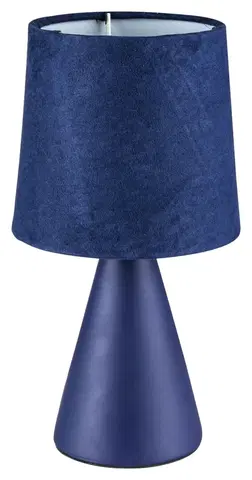 Lampy na noční stolek Rabalux stolní lampa Nalani E14 1x MAX 40W modrá 2696