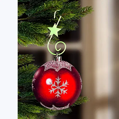 Svíčky a světelné dekorace 30 svítících háčků na vánoční ozdoby