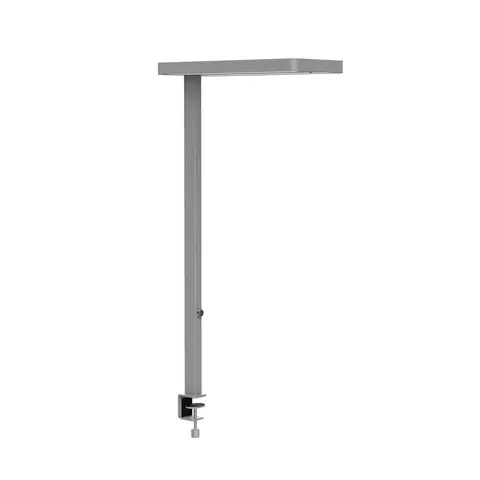 Pracovní lampy stolní Maul LED stolní lampa MAULjuvis, stříbrná, svěrná patice