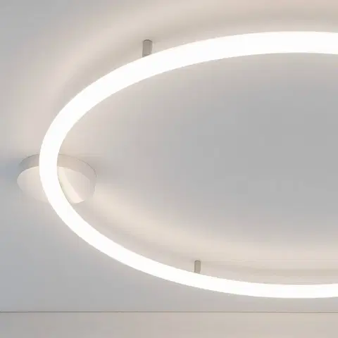 Inteligentní stropní svítidla Artemide Artemide Alphabet of light circular ceiling 155 Aplikace