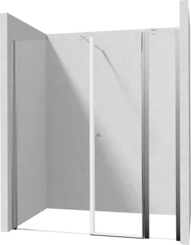 Sprchové kouty DEANTE/S pevná stěna 100, výklopné dveře 80 KTSU042P+KTS_030P+KTS_011X KERRIA/0083