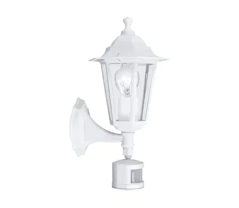 Zahradní lampy Eglo EGLO 22464 - Venkovní svítidlo s čidlem LATERNA 5 1xE27/60W/230V 