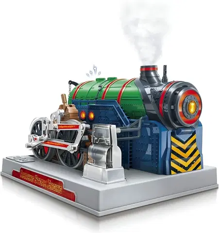 Hračky WIKY - Stemnex Model parní lokomotivy