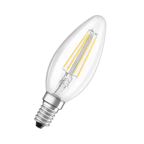 Stmívatelné LED žárovky OSRAM OSRAM Classic LED svíčka E14 5,5W 827 filament dim