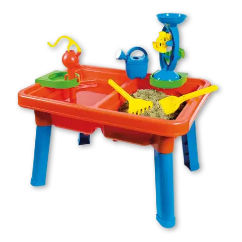 Hračky na zahradu ANDRONI - Multifunkční stolek s doplňky