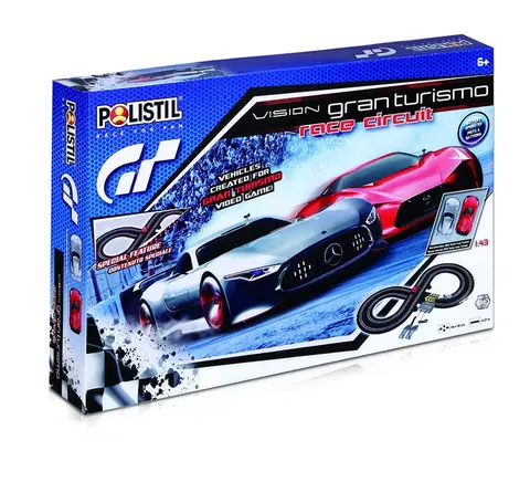 Hračky POLISTIL - Autodráha Vision Gran Turismo Race Circuit 1:43