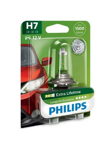 Autožárovky Philips H7 Long life EcoVision 12V 12972LLECOB1