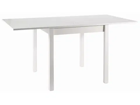 Jídelní stoly Rozkládací jídelní stůl FLIP Signal Bílá