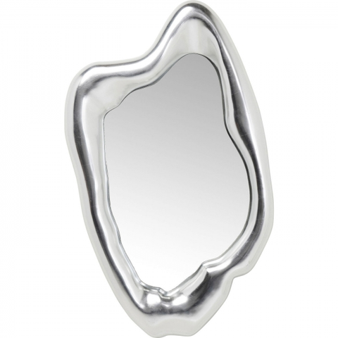Nástěnná zrcadla KARE Design Zrcadlo Hologram Silver 117×68 cm