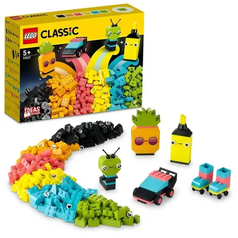 Hračky LEGO LEGO - Classic 11027 Neonová kreativní zábava