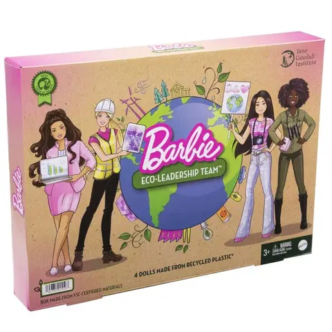 Hračky panenky MATTEL - Barbie Ekologie Je Budoucnost