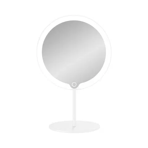 Zrcadla BLOMUS Zrcadlo kosmetické led nerezové bílé modo