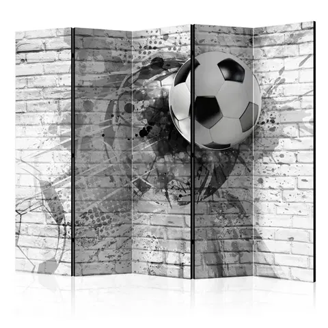 Paravány Paraván Dynamic Football Dekorhome 225x172 cm (5-dílný)