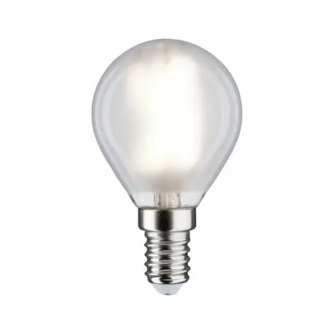 LED žárovky PAULMANN Filament 230V LED kapka E14 5,9W 2700K stmívatelné mat 290.74