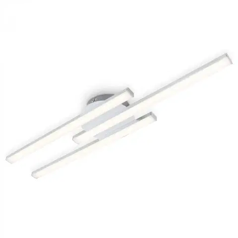 Designová stropní svítidla BRILONER LED stropní svítidlo 56,5 cm 18W 1440lm hliník BRI 3187-039
