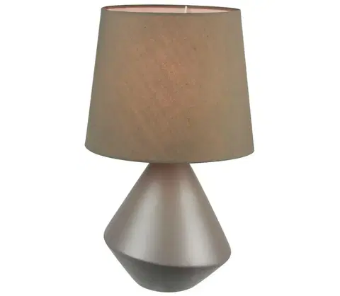Lampy Rabalux Rabalux 5221 - Stolní lampa WENDY 1xE14/40W/230V hnědá 