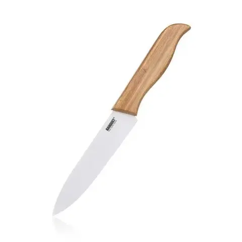 Kuchyňské nože Banquet Keramický nůž porcovací Acura Bamboo, 23,5 cm