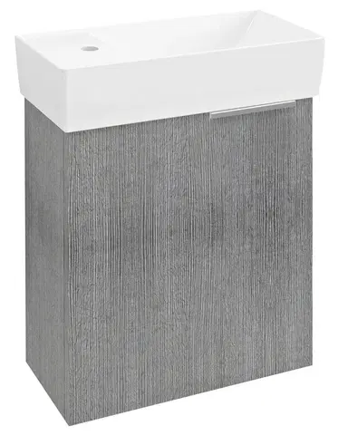 Koupelnový nábytek SAPHO LATUS IX umyvadlová skříňka 44x50x22cm, dub stříbrný LT090-1111
