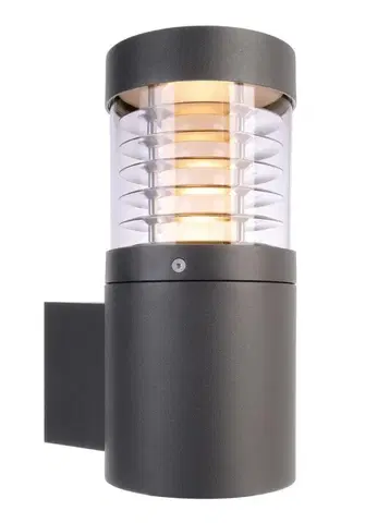 LED venkovní nástěnná svítidla Light Impressions KapegoLED nástěnné přisazené svítidlo Ortis 220-240V AC/50-60Hz 15,90 W 3000 K 510 lm 260 mm tmavěšedá 731031