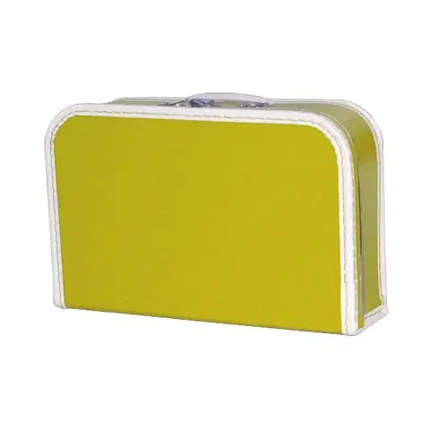 Boxy na hračky KAZETO - Kufřík 35cm žlutý