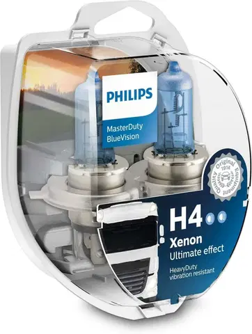 Autožárovky Philips H4 MasterDuty BlueVision 24V 13342MDBVS2