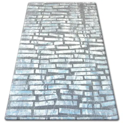 Koberce a koberečky Dywany Lusczow Kusový koberec AKRYLOVÝ PATARA 0244 Krémový/Tyrkysový, velikost 200x300