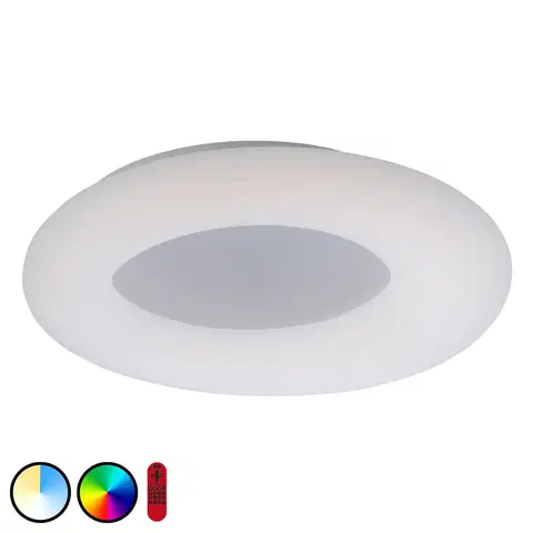 Inteligentní stropní svítidla LOLA Smart LED stropní svítidlo LOLAsmart Donut, Ø 60 cm
