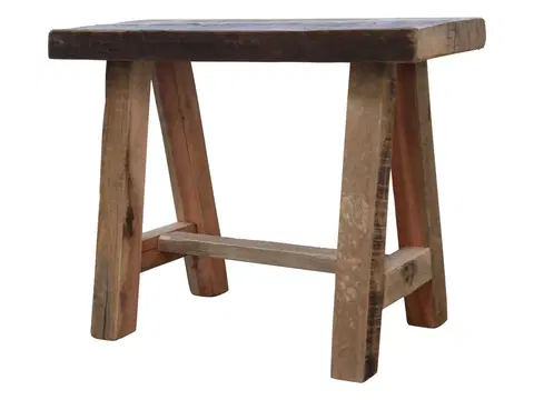 Stoličky Retro dřěvěná stolička Grimaud Unique - 60*25*48cm Chic Antique 41050300 (41503-00)