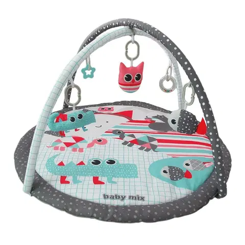 Kolotoče, hrazdičky a hrací deky Baby Mix Hrací deka Pláž, pr. 90 cm