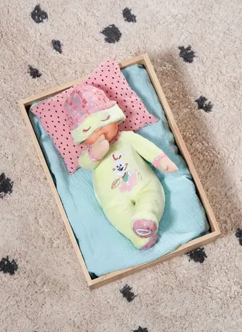 Hračky panenky ZAPF - BABY born for babies Spinkáček limetkový, 30 cm