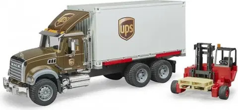 Hračky BRUDER - 02828 Nákladní automobil Mack Granite UPS Logistik