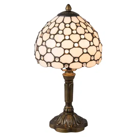 Svítidla Stolní lampa Tiffany  Excelent - Ø 20*38 cm  Clayre & Eef 5LL-5879