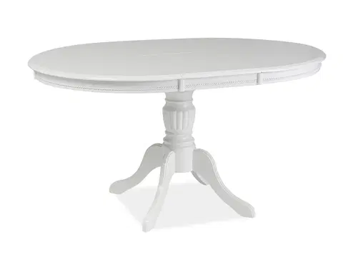Jídelní stoly Rozkládací jídelní stůl OLIVIA Signal Bílá